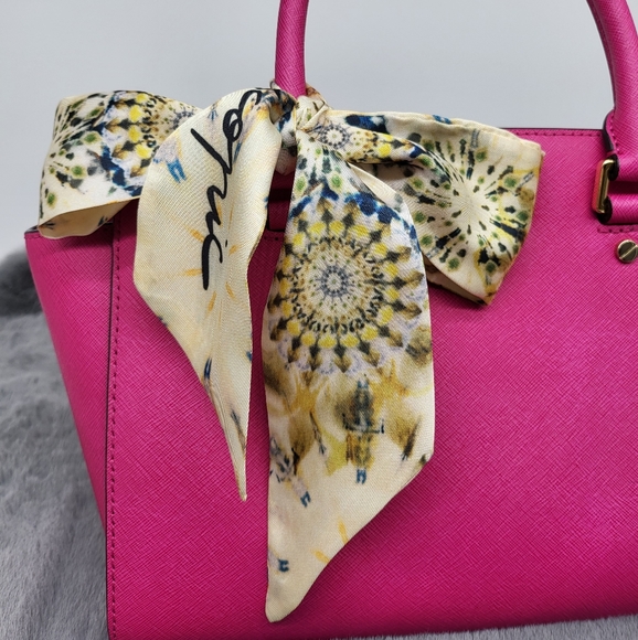 Accessories - New Kaleidoscope Silk Skinny Scarf Twilly